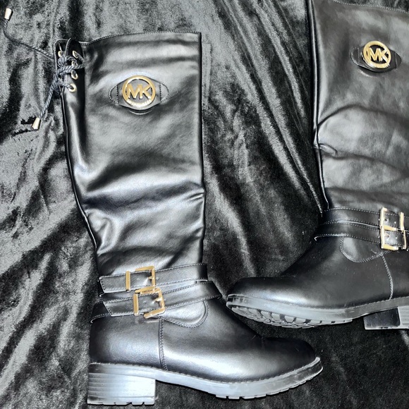 MK Women Combat Boots - Picture 2 of 14